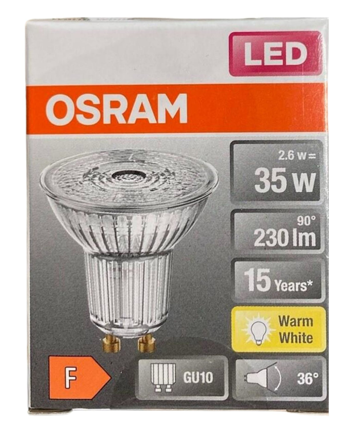 LED spot GU10 230V 35W