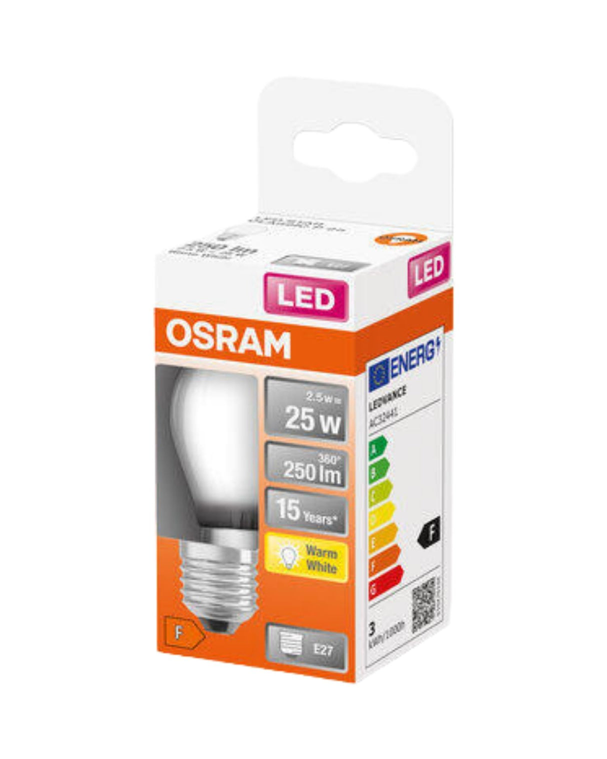 OSRAM LED Krone P 25 E27 2,5W