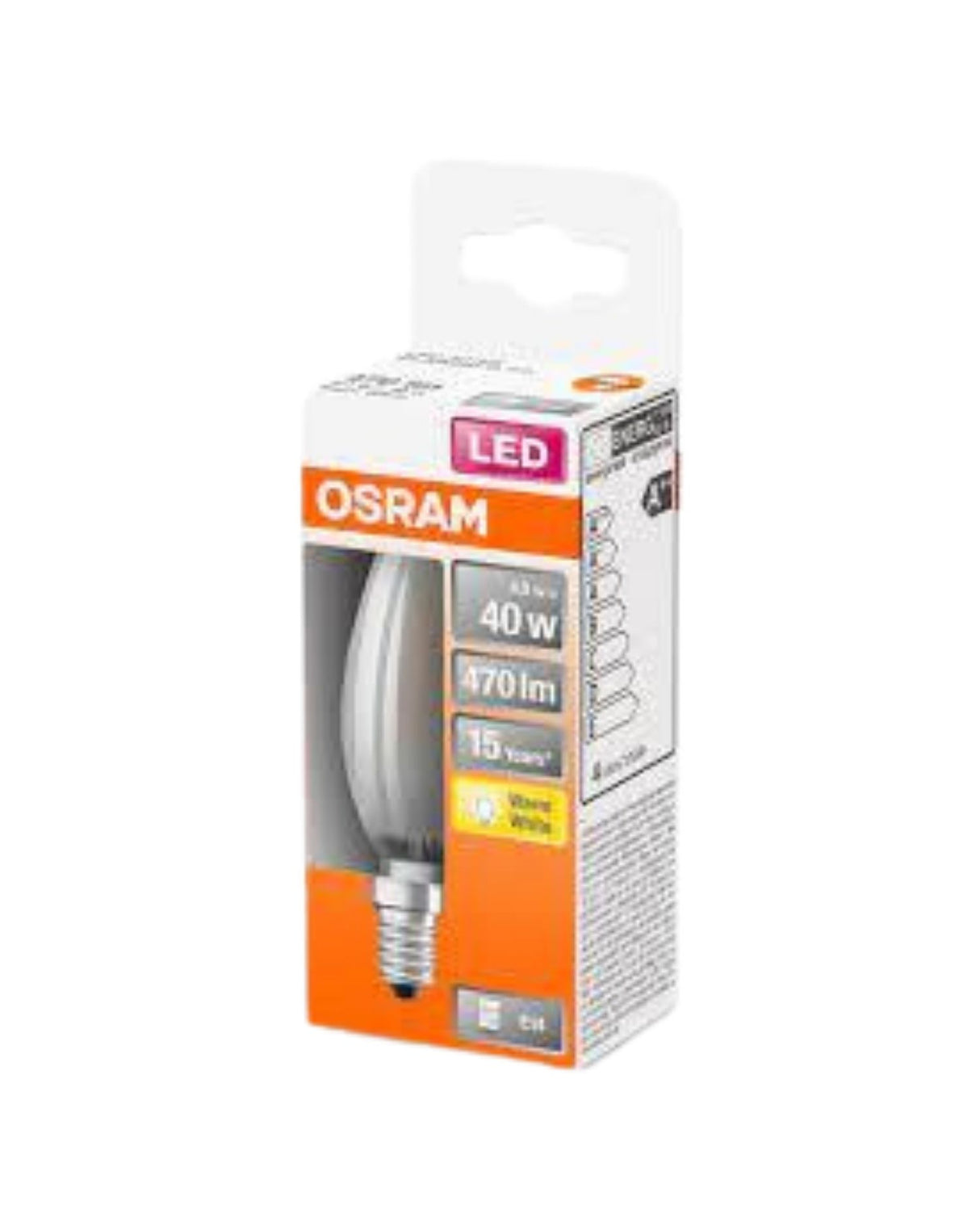 OSRAM LED Kerte B 40 4W MAT BL