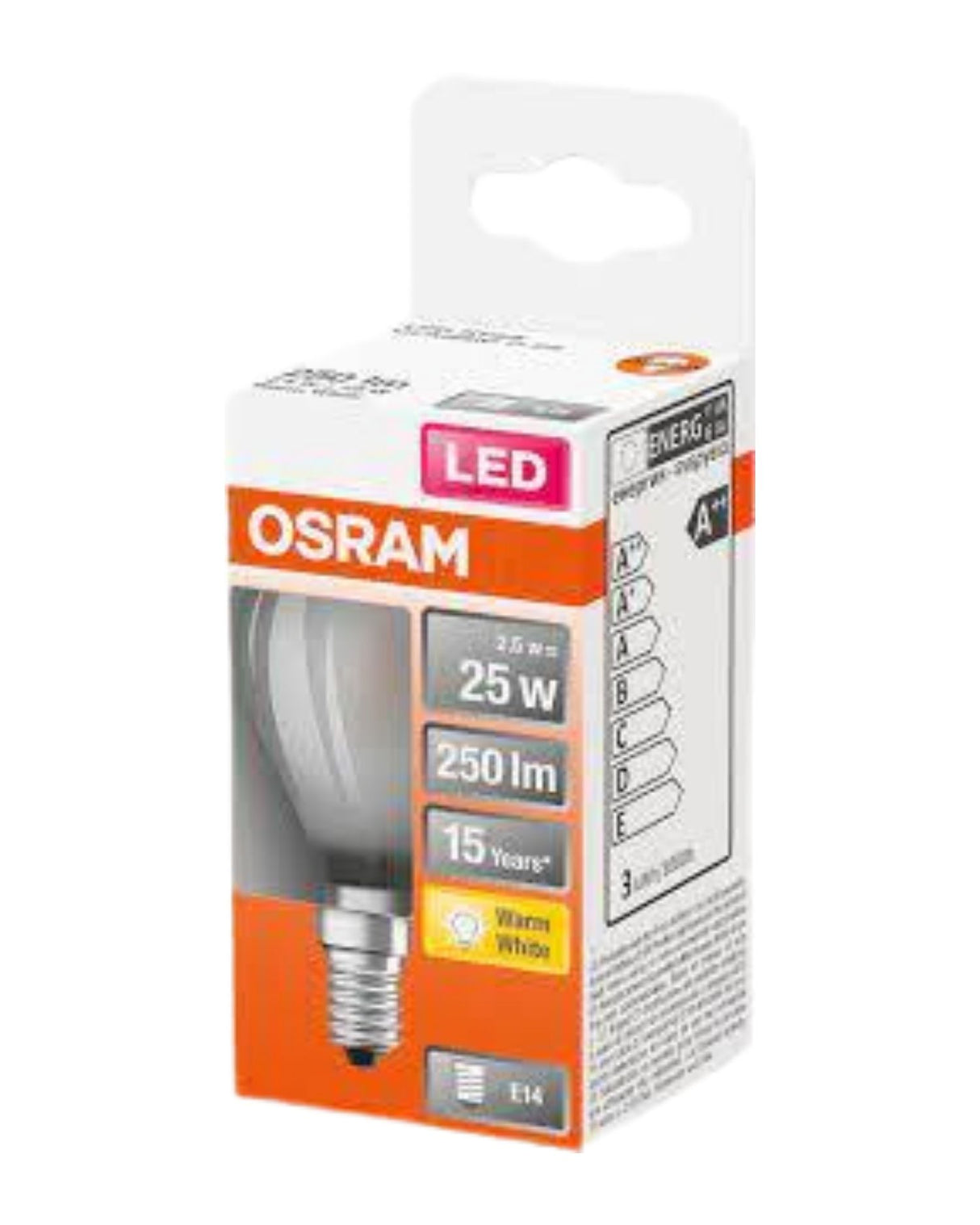 OSRAM LED Krone P 25 E14 2,5W BL