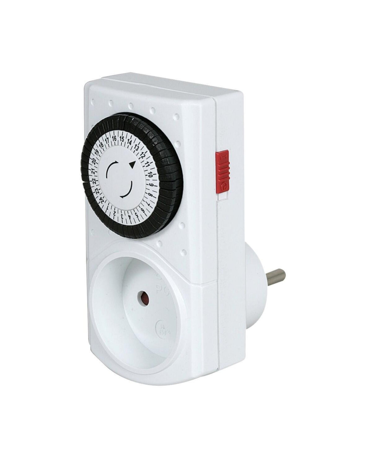 Tænd og sluk ur - mini mekanisk døgnur