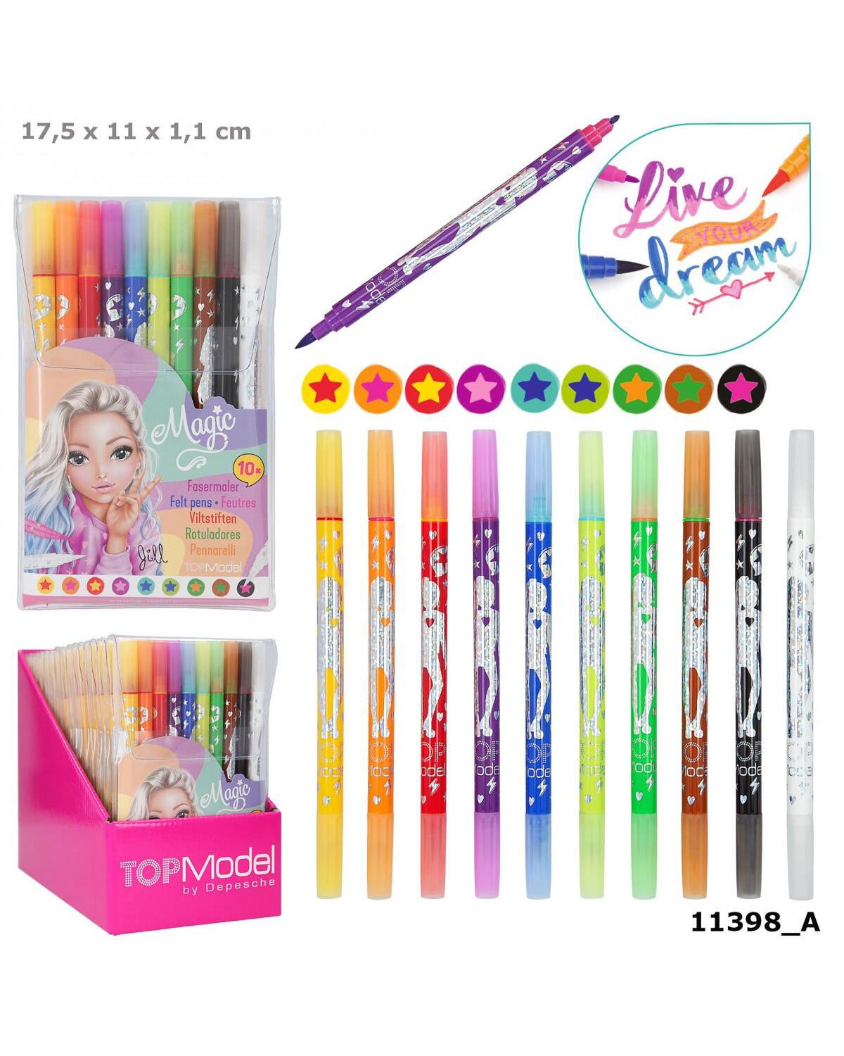 TOPModel Magic Markers