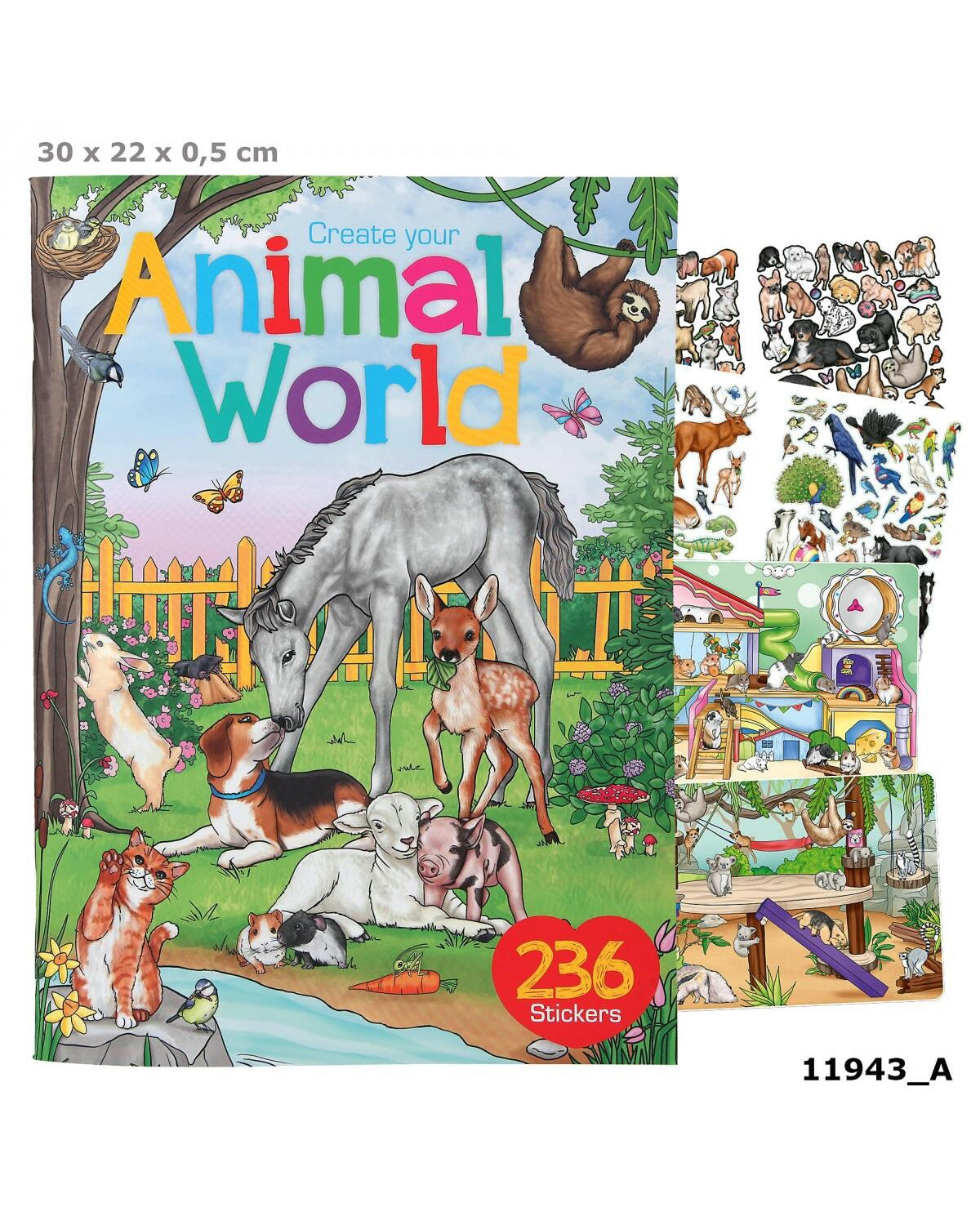 Create Your Animal World Aktivitetsbog