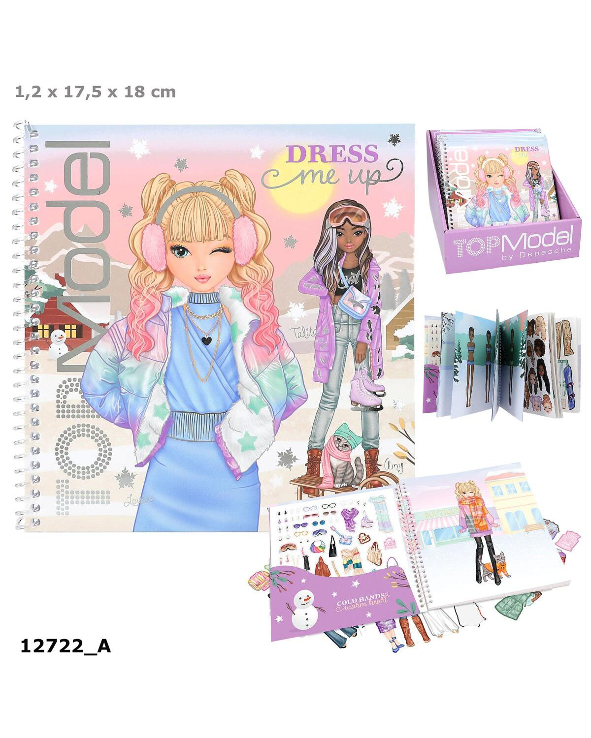 TOPModel Dress me up Stickerbog WINTER WONDER