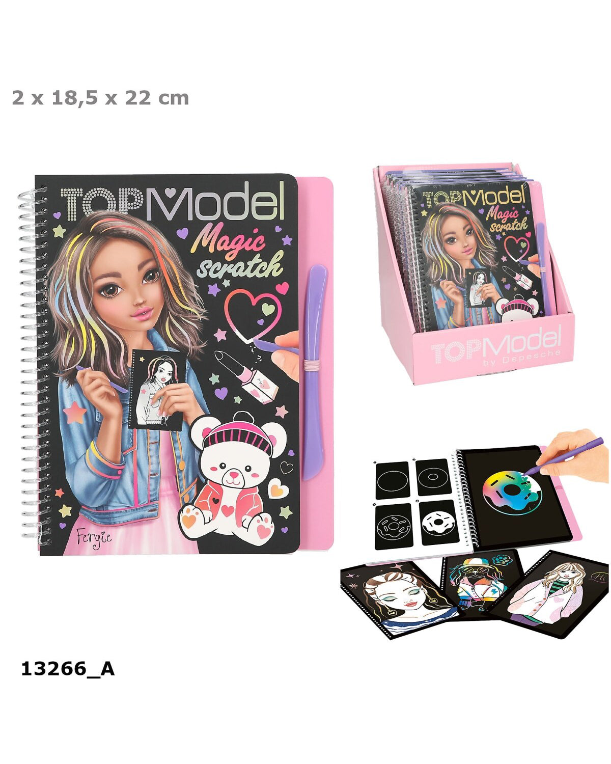 TOPModel Magic Scratch Bog