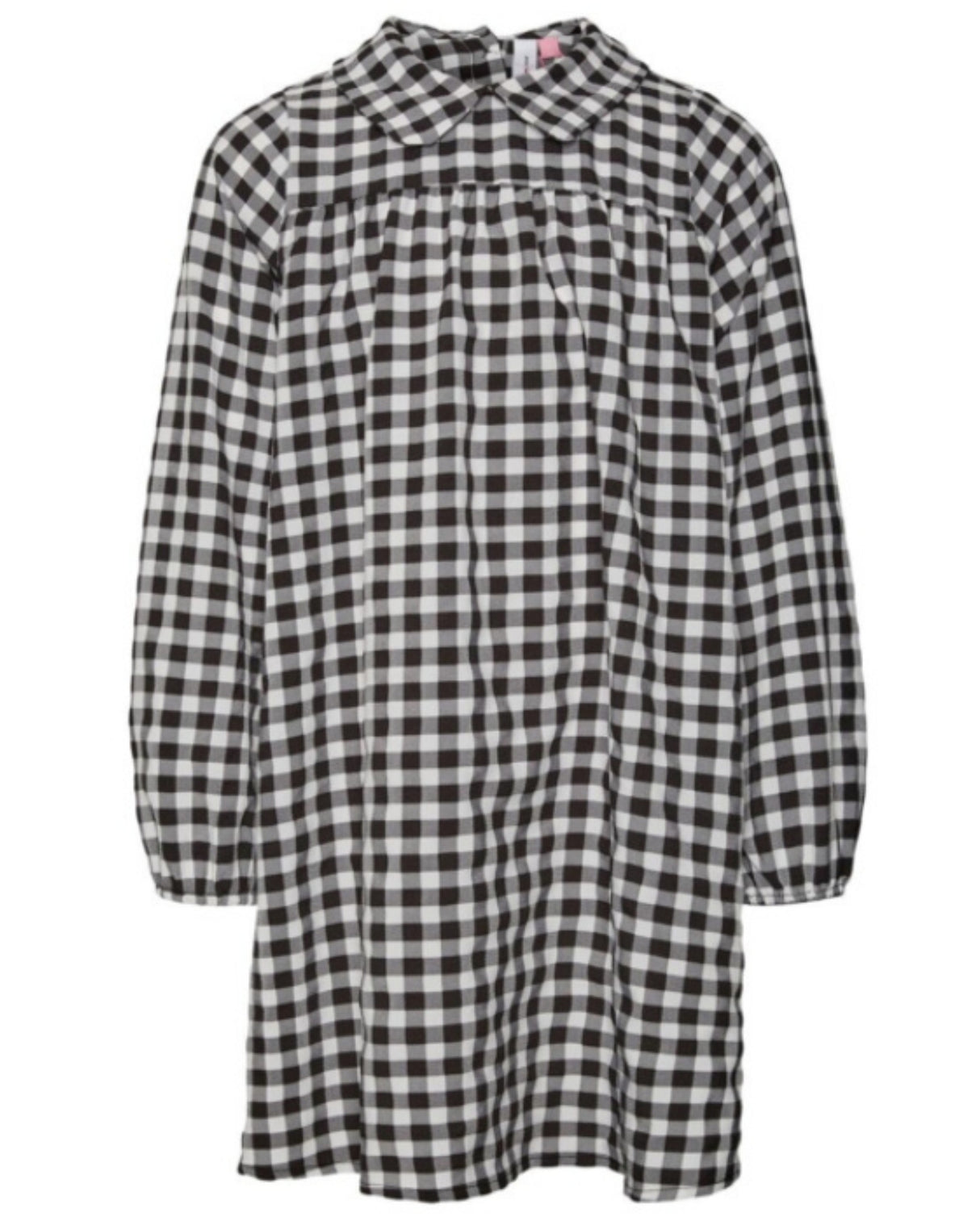 Sort/hvid - Black - vero moda girl - kjole - 10299019