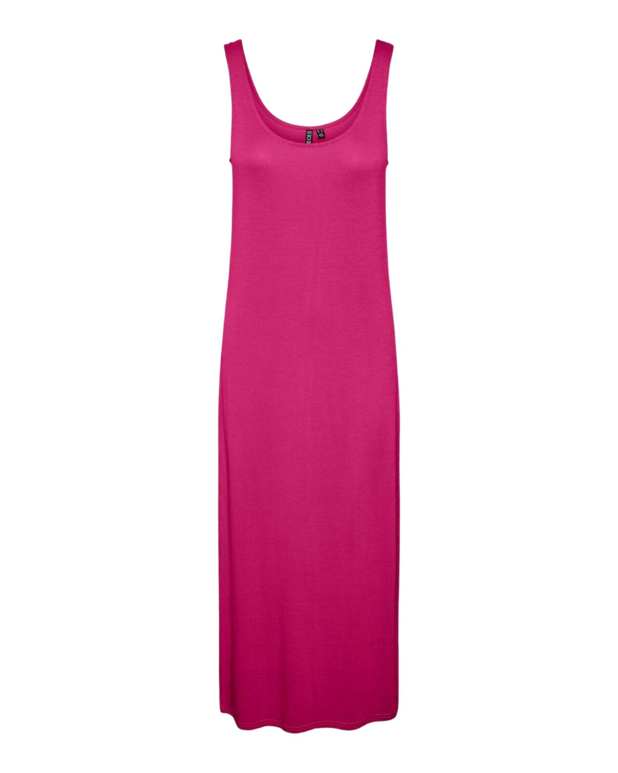 Pink - beetroot purple - Pieces - long summer dress - 17101770
