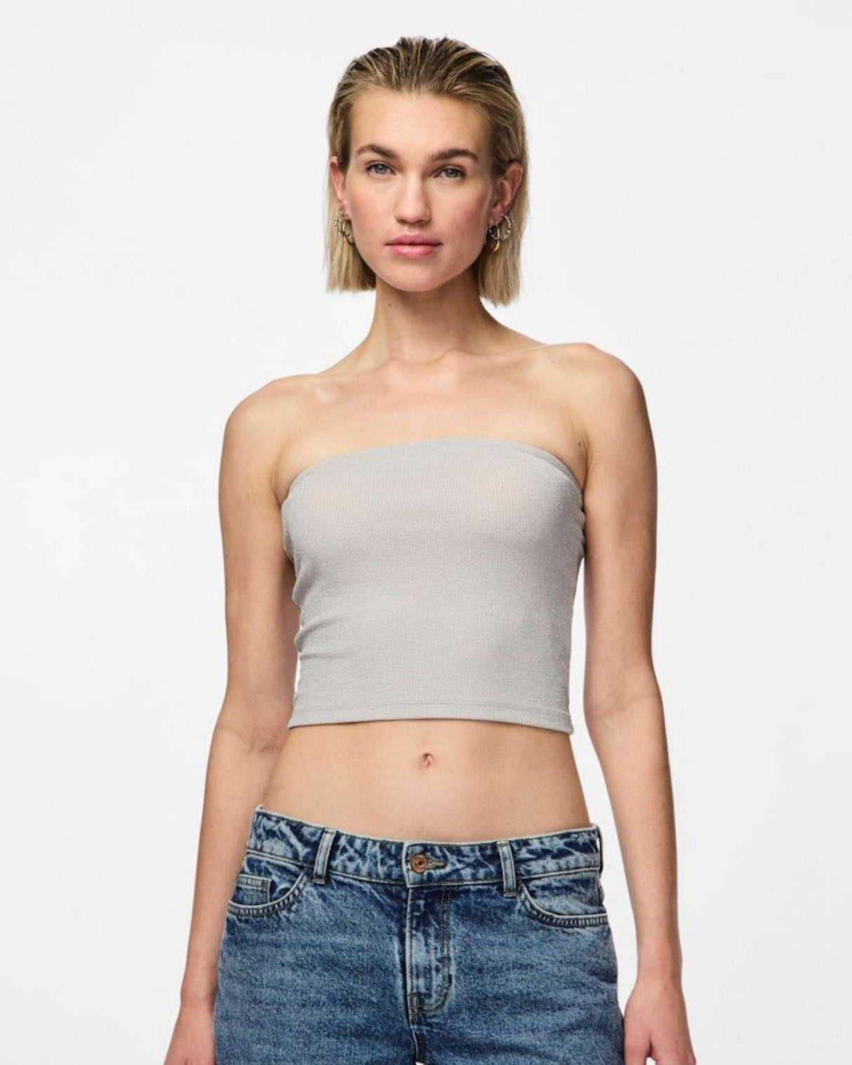 Sølv - Lunar Rock - PIECES - Tube Top - 17152485
