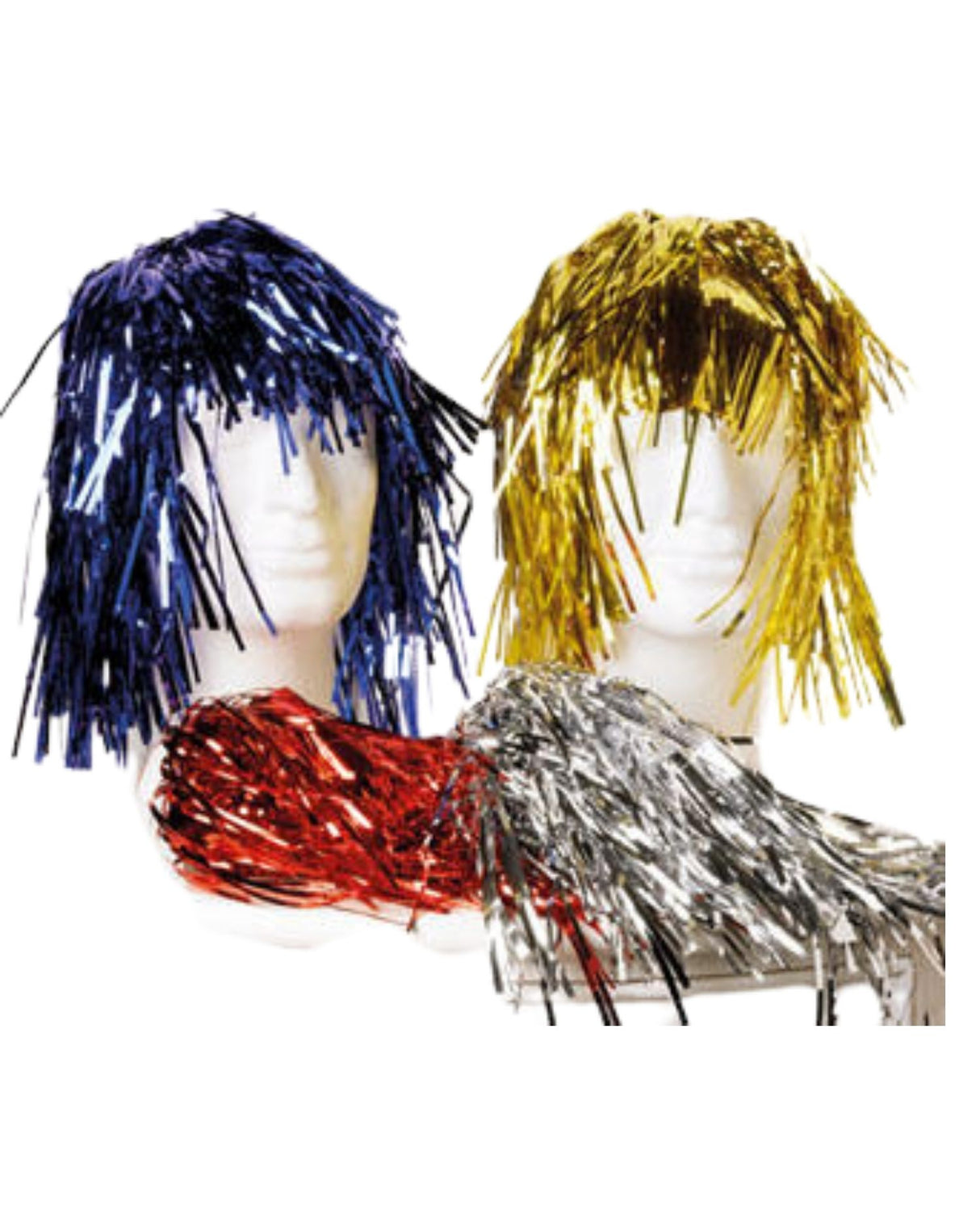 Glitter wig – 4 ASS.