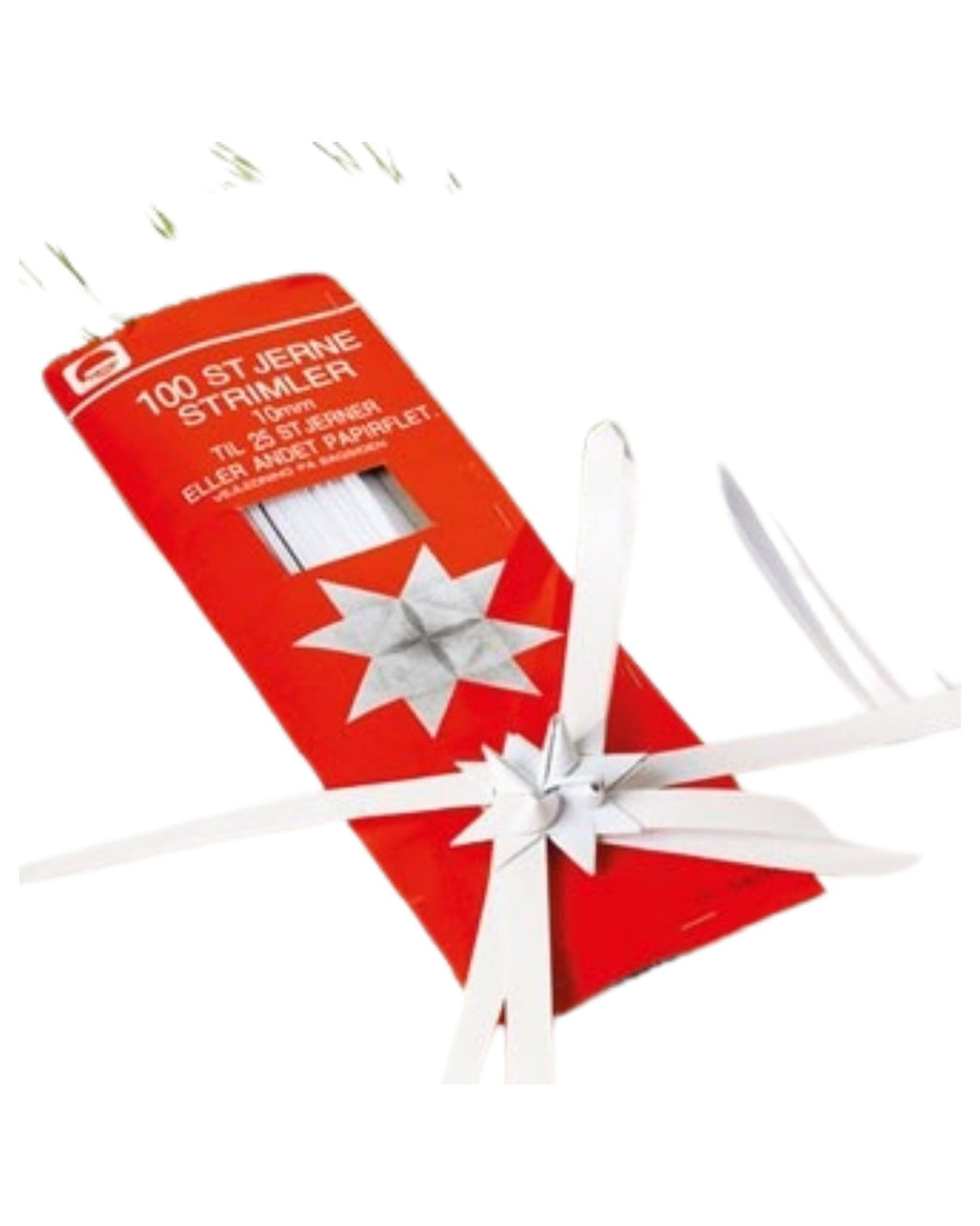 Stjernestrimler 10mm - Hvide