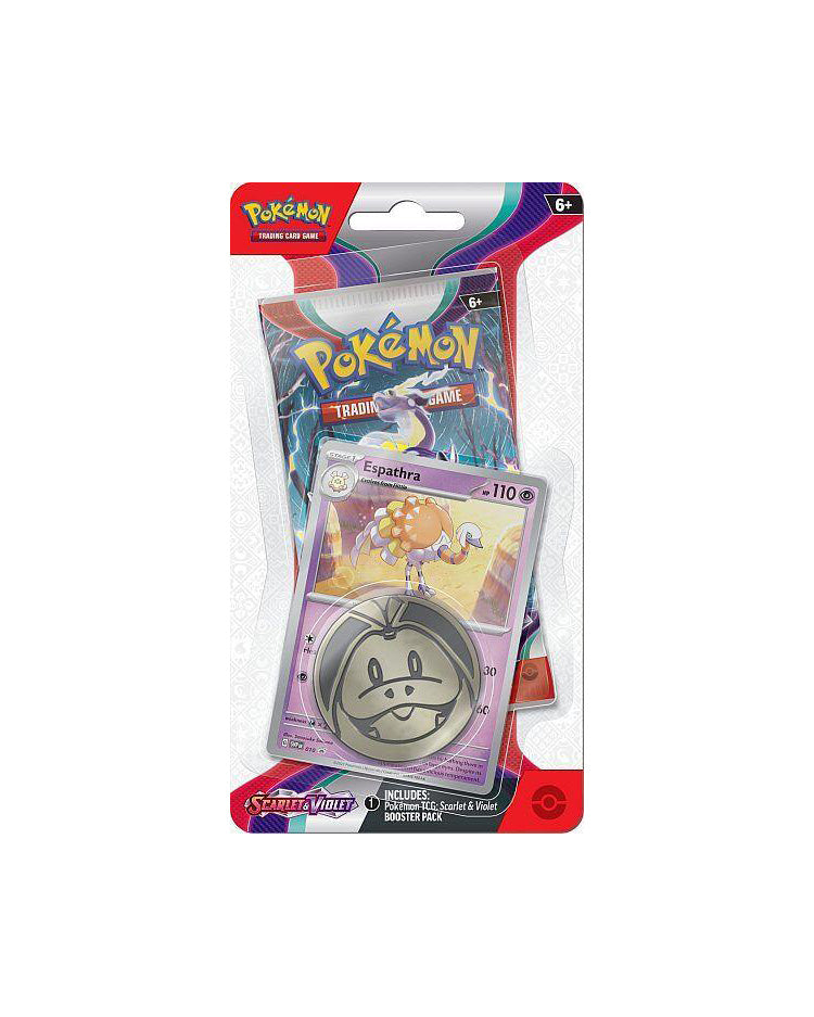 Pokemon pakke med kort og mønt