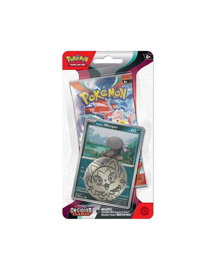 Pokemon pakke med kort og mønt