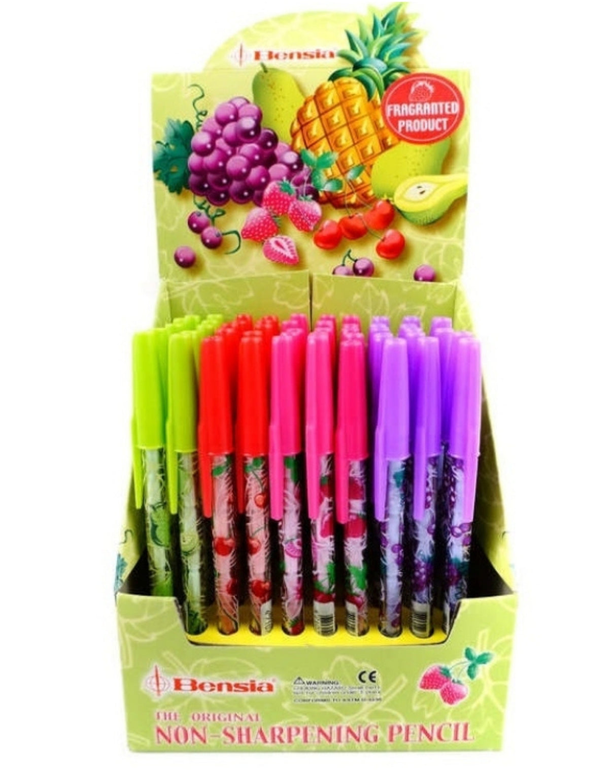 Pencil Non-Sharp Scent 3ass 15cm.