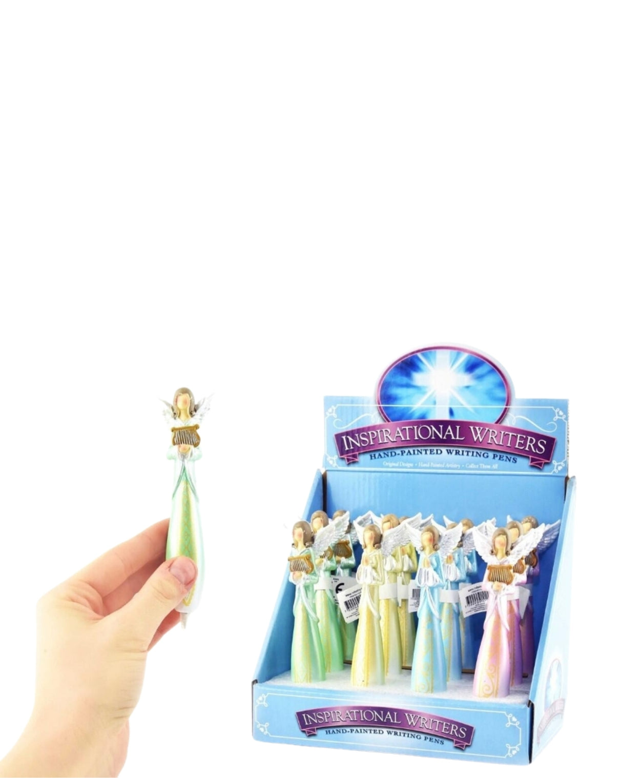 Kuglepen engle 16 cm 1 stk