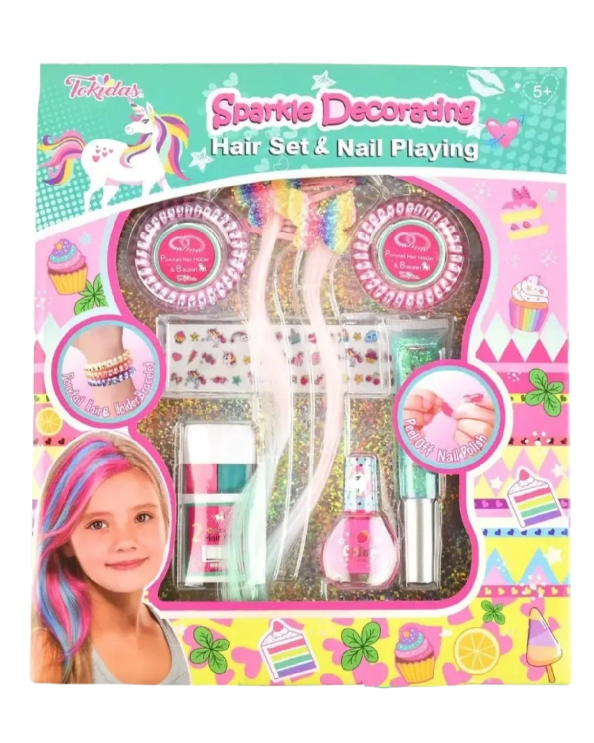 Hair and nail decoration