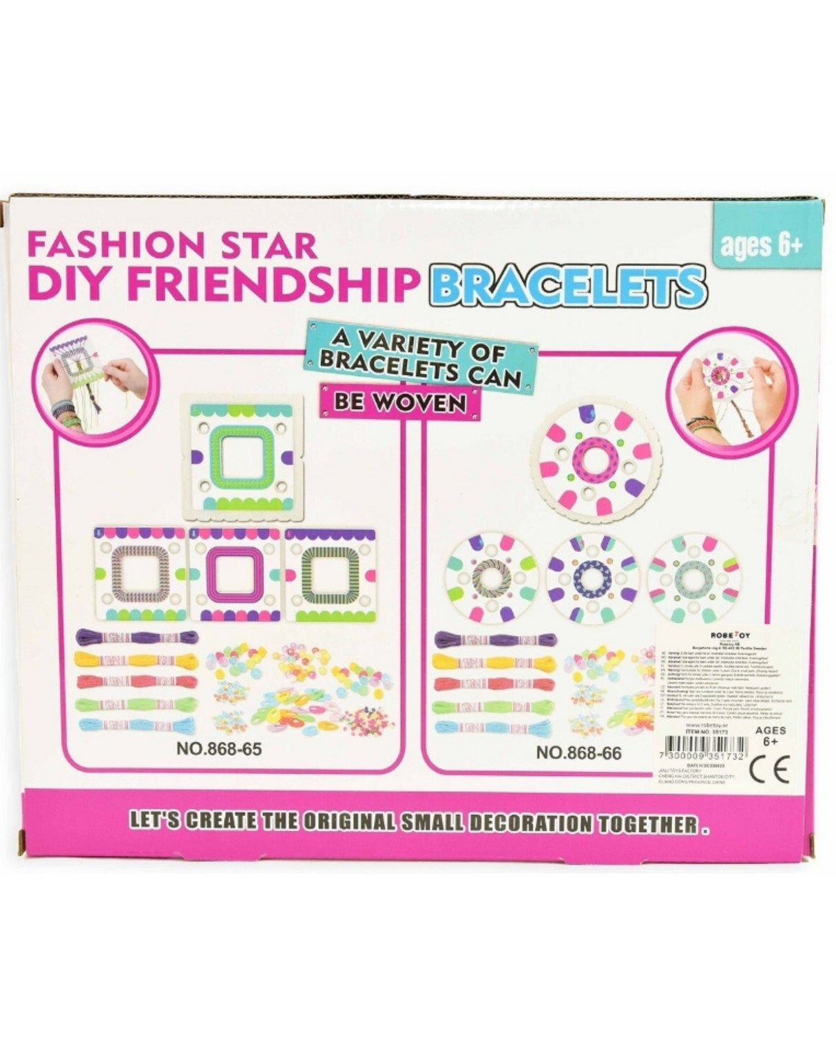 friend bracelet craft kit