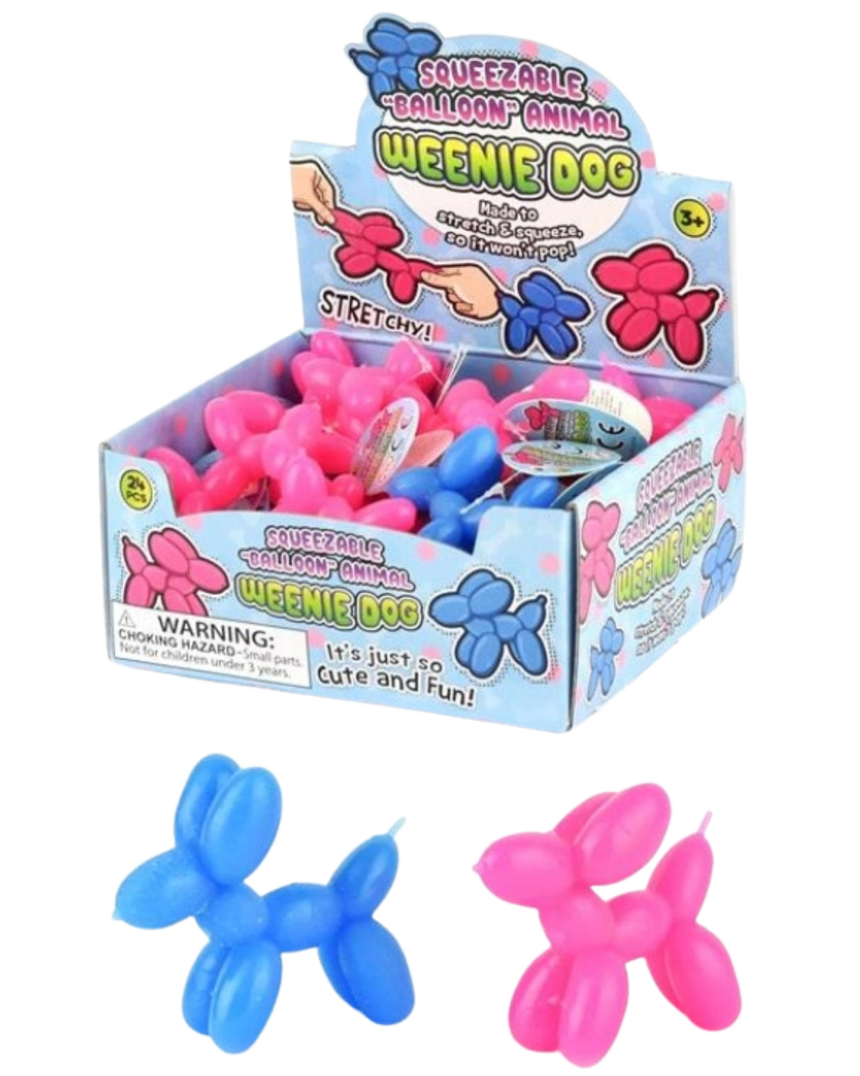 Squeeze Ballon Hund 8cm