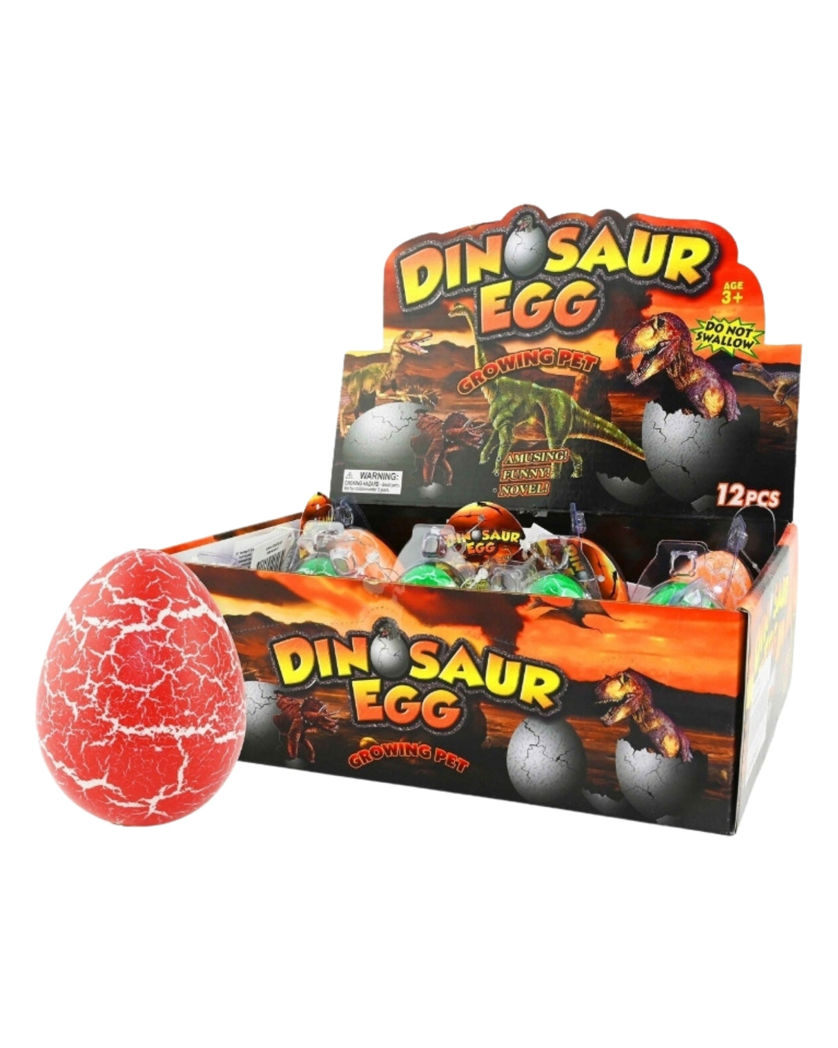 Growing egg Dinosaur 6 cm