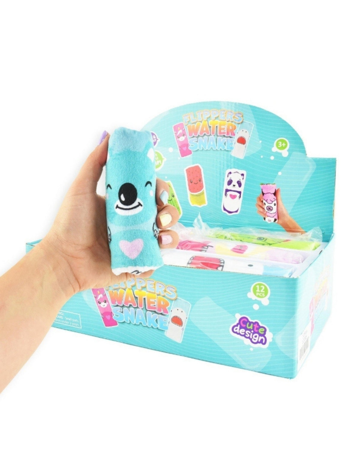 Vandpølse med stof 12cm 1stk