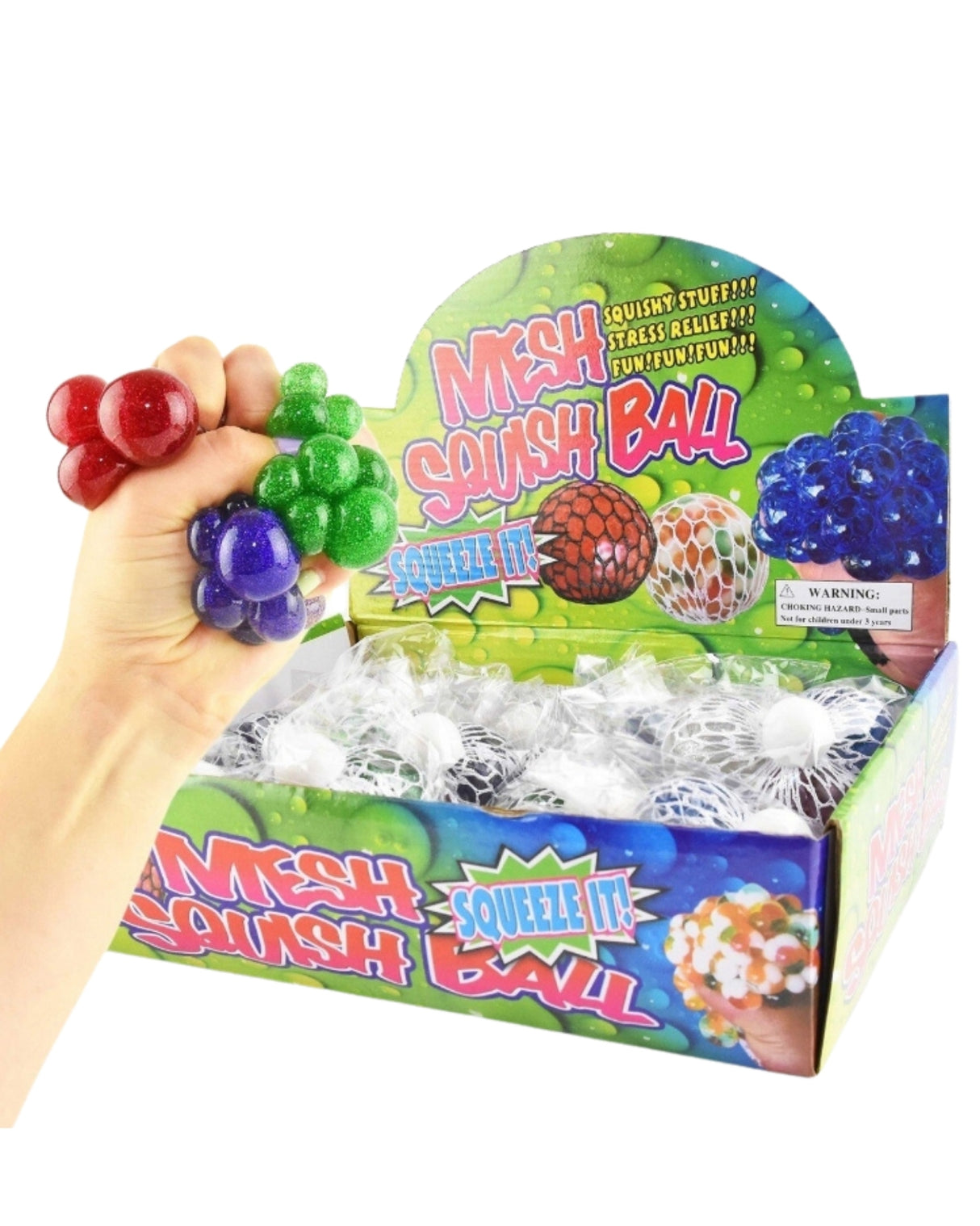 Squeeze bold i net 8cm 1 stk