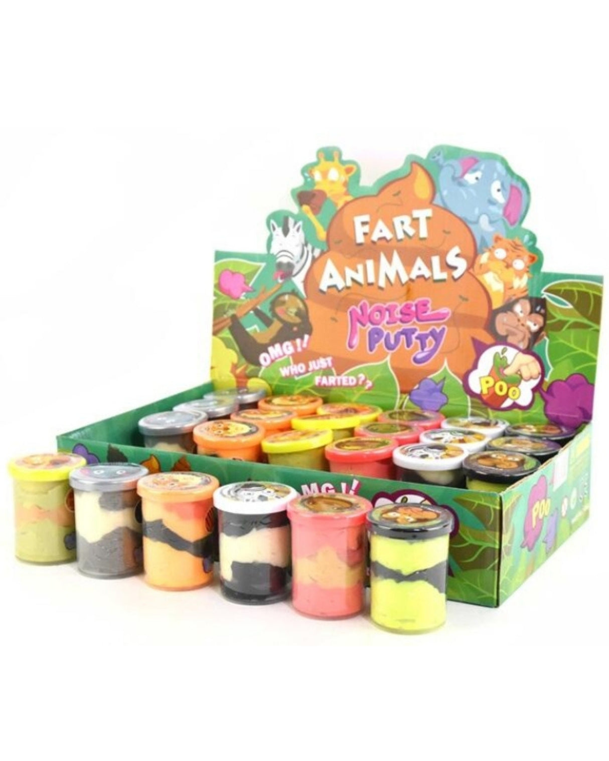 Slim dyr med Sticky Poo