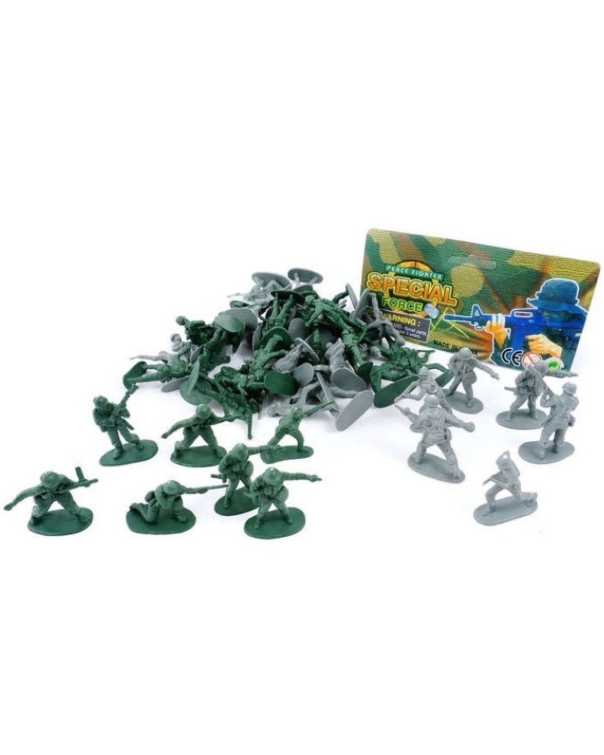 Militær sæt 50 dele 16cm