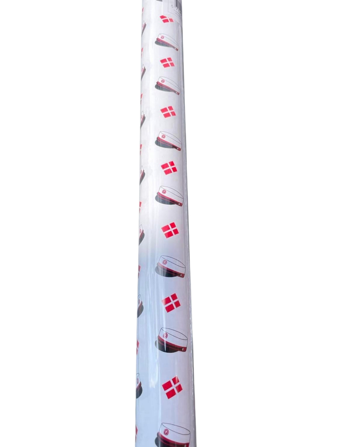 Gavepapir Rød student 3x0,7meter