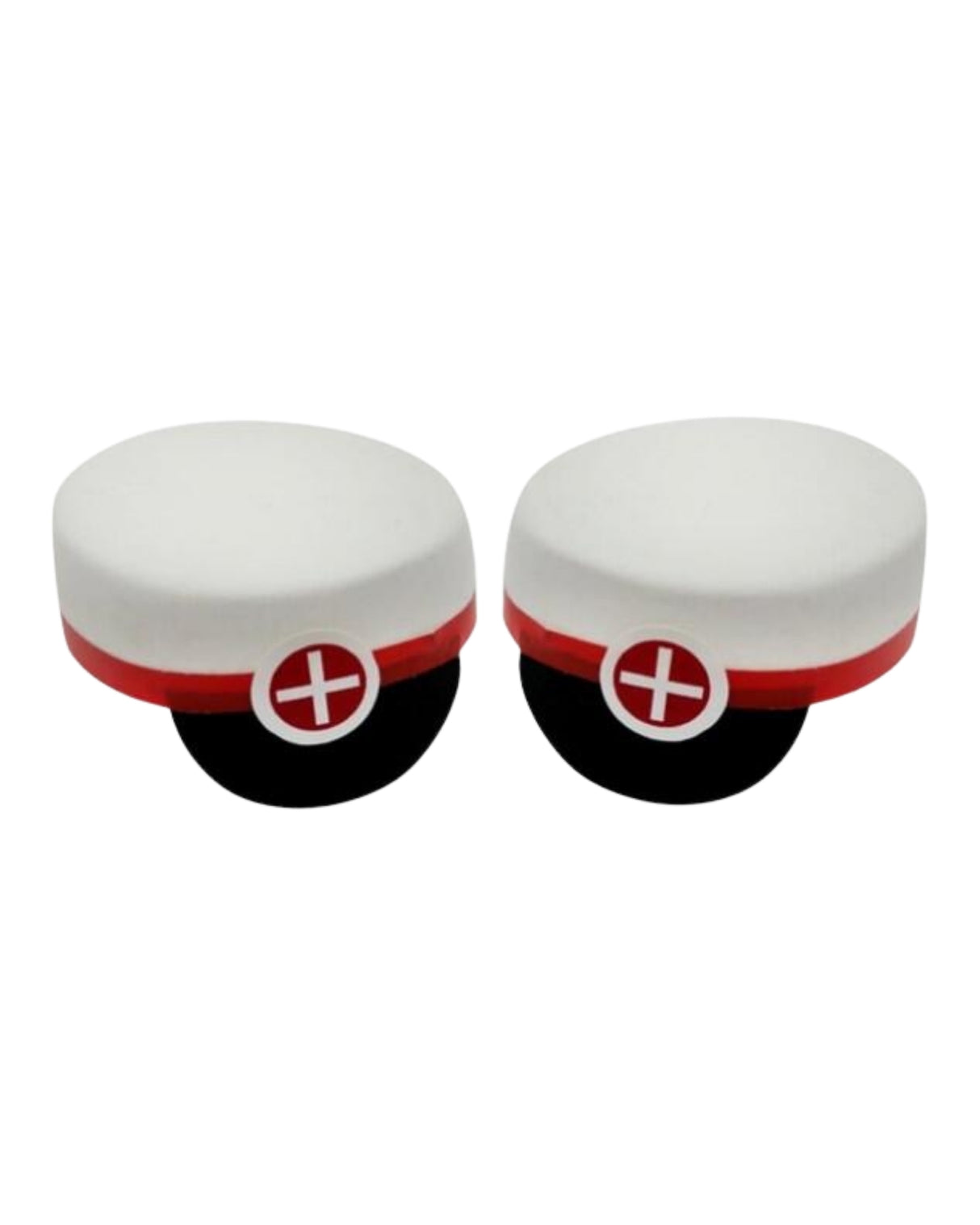 Student hats 2 pcs. red 8cm