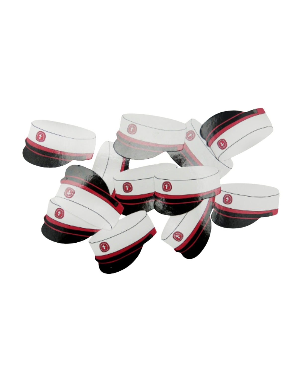 Strøpynt 20stk - Røde huer