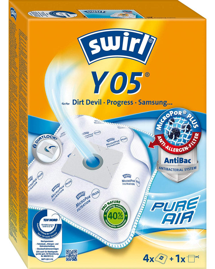 Støvsugerposer SWIRL Y05