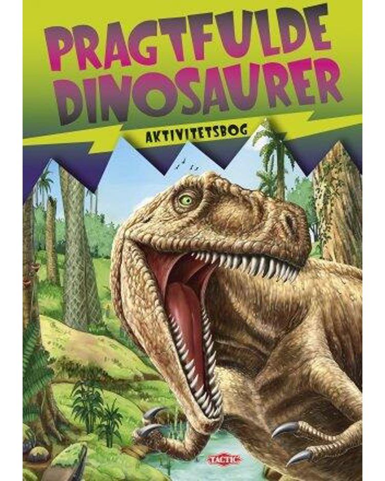Aktivitetsbog - Pragtfulde Dinosauer