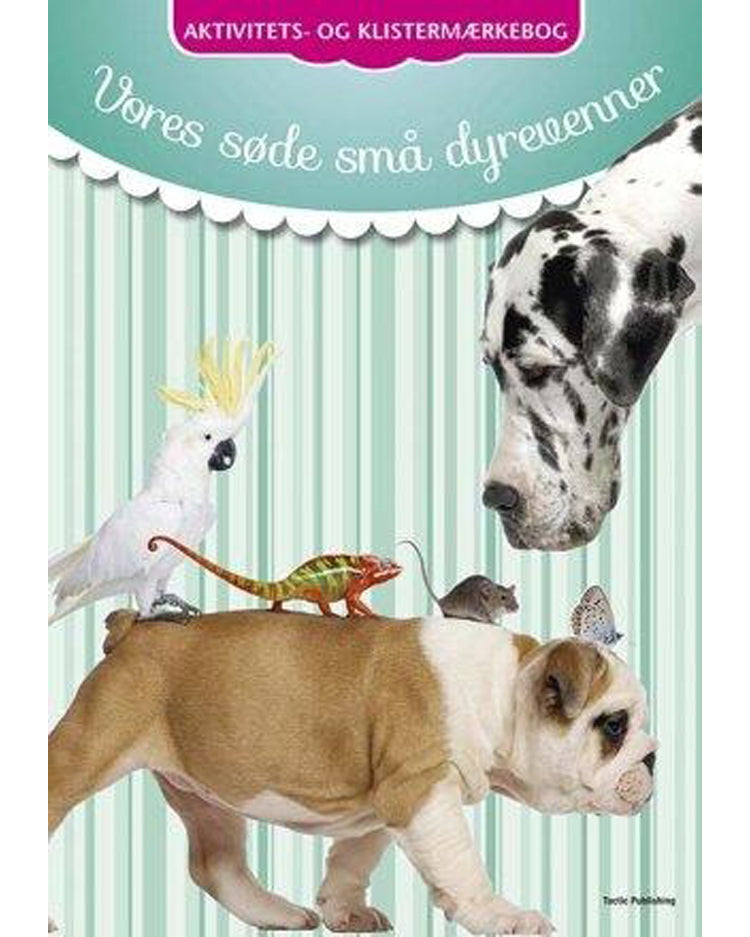 Legebog med klistermærker