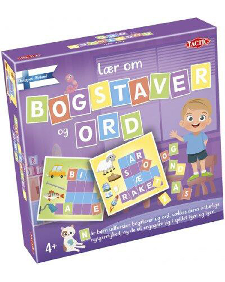 Lær om Bogstaver og ord