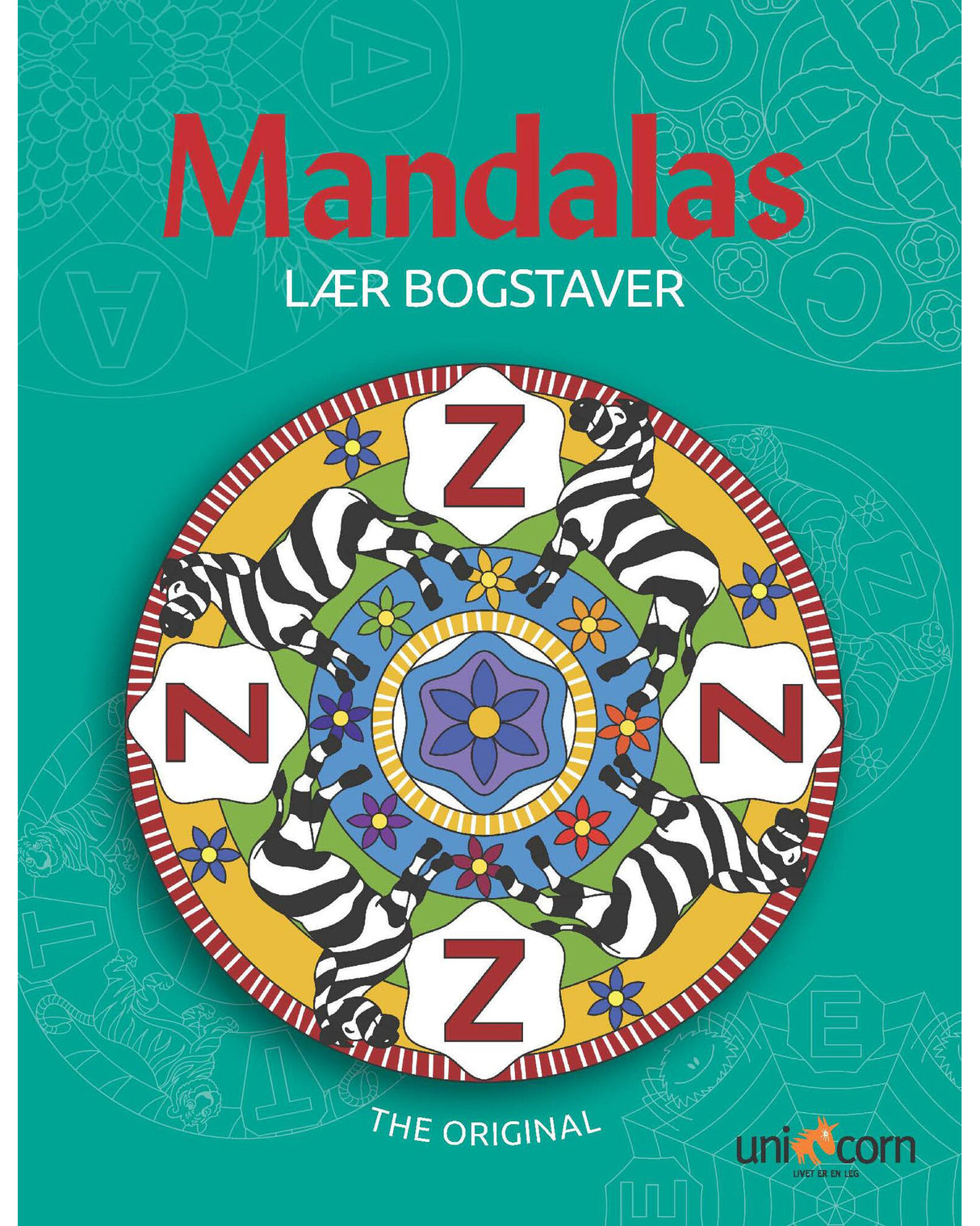 Mandalas Lær Bogstaver