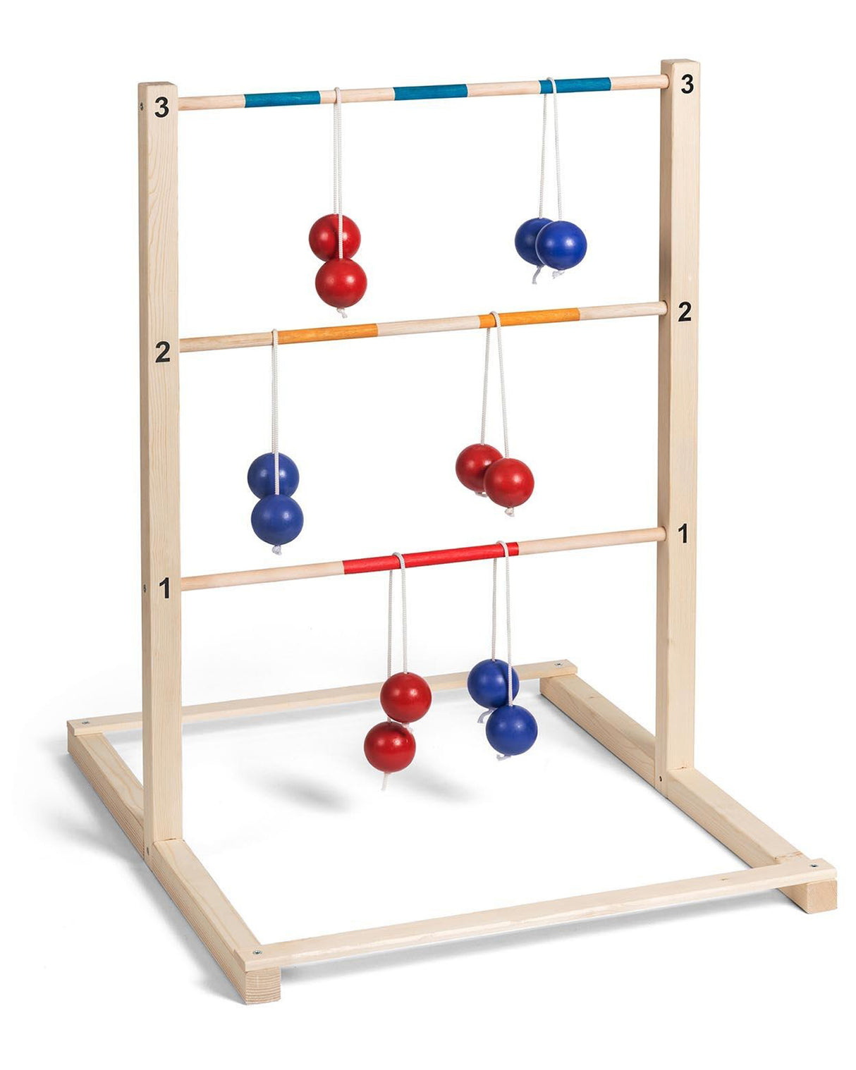 Stigegolf træ med 6 bolde