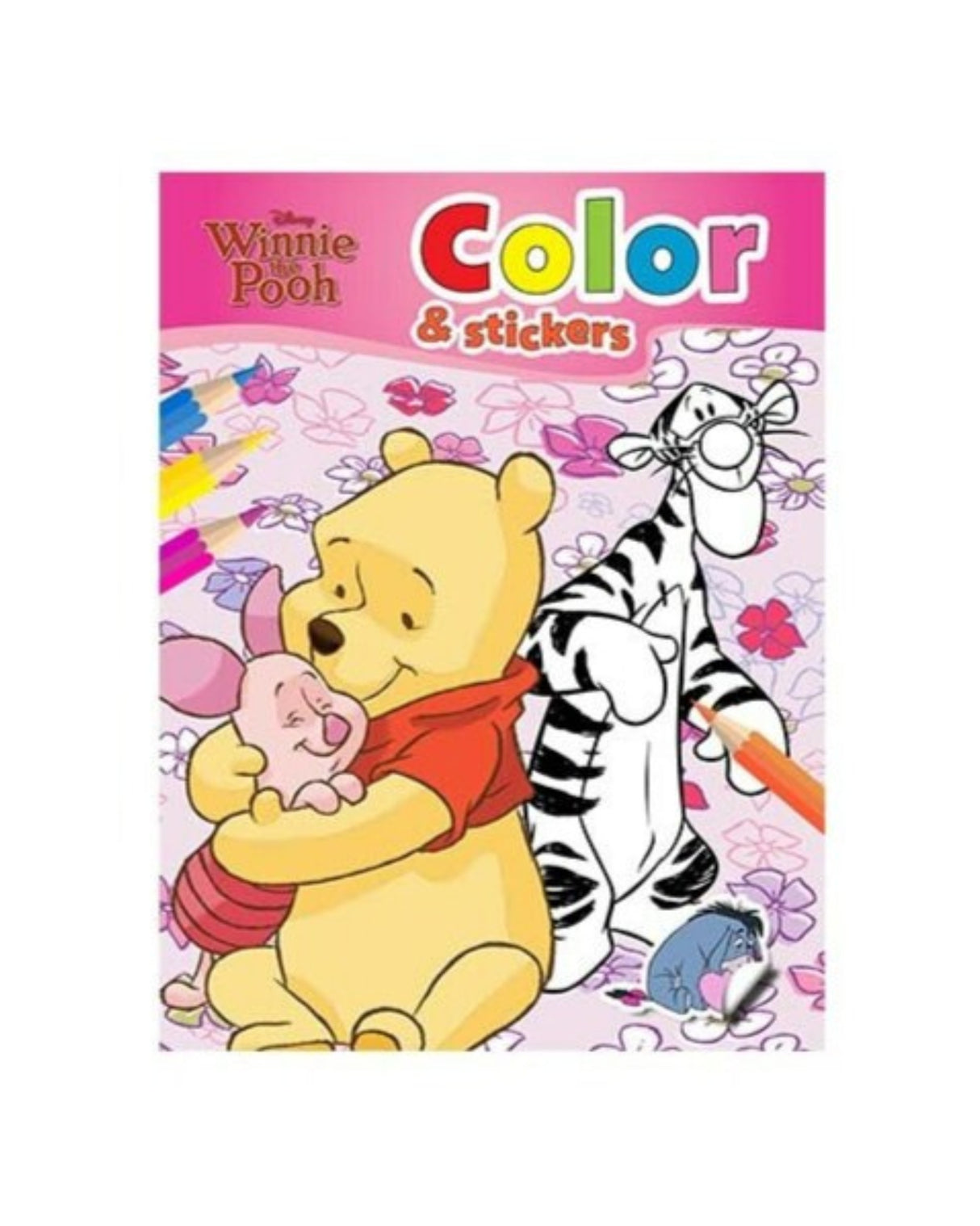 Malebog og Stickers Disney 32 sider
