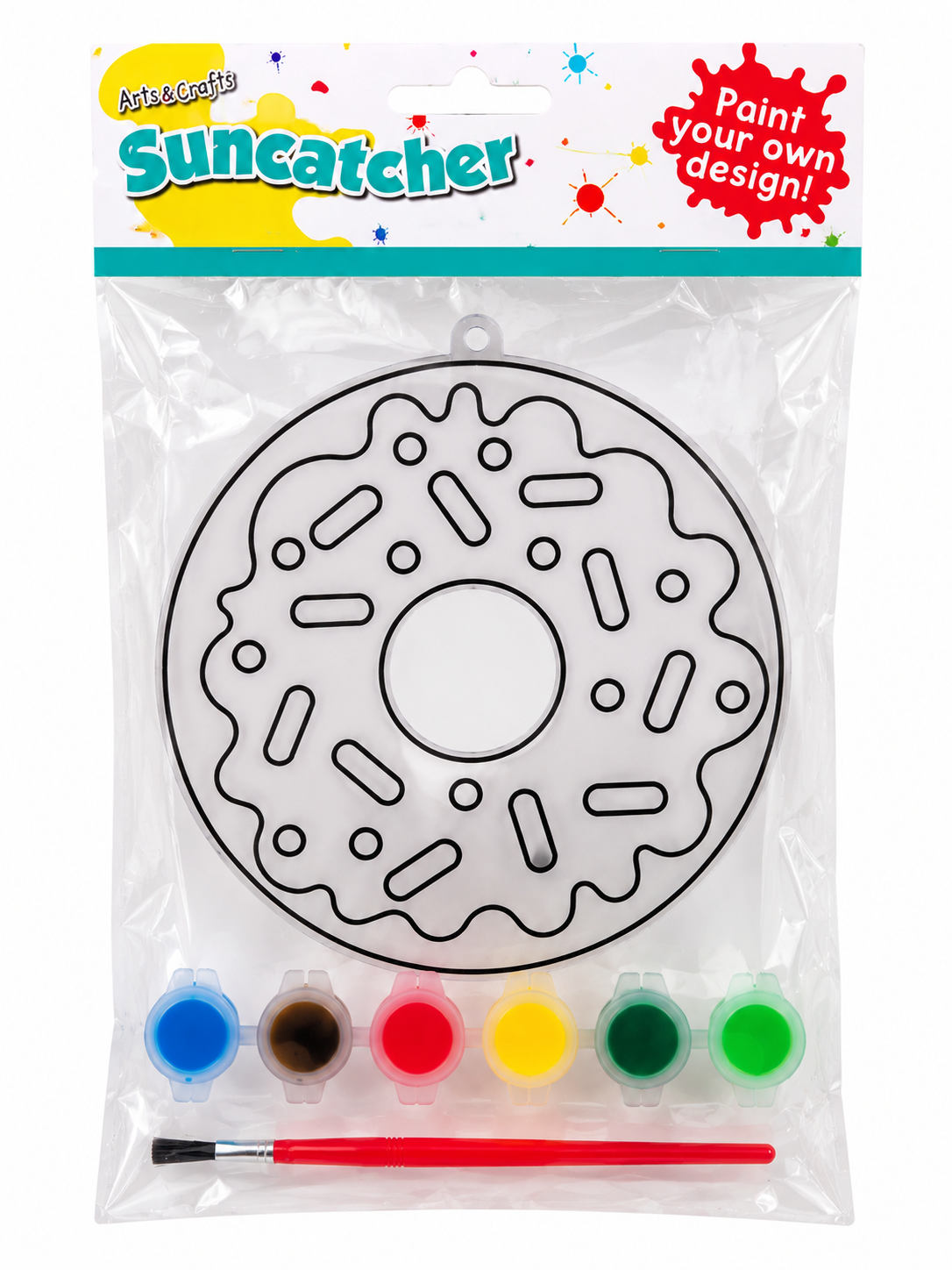 Sun Catcher Mal-selv Sæt – 4 Assorterede Motiver
