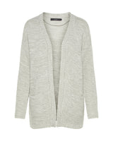 Grå - Light Grey Melange - Vero Moda - Cardigan - 10183605