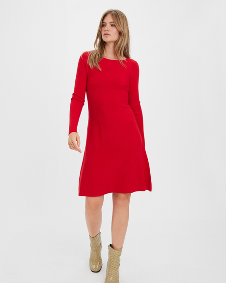 Rød - Goji Berry - Vero Moda - Kjole - 10254807