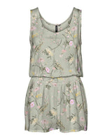 Lysegrøn Vero Moda shortsdragt - Blomster - 10264679