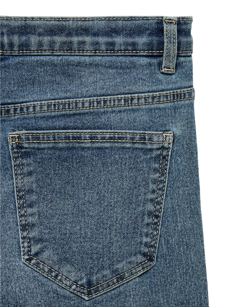 Blå - Medium Blue Denim - Vero Moda Girl - Jeans - 10290899