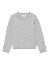 Grå - light grey - Vero Moda Girl - Striktrøje - 10291741