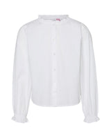 Hvid - snow white - Vero Moda girl - skjorte bluse - 10299028