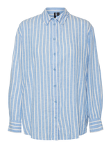 Blå - Cornflower blue/Liva Navy - Vero Moda - Skjorte - 10305085