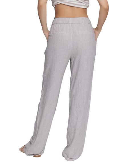 Sand - Moon Rock - Snow White - Vero Moda - Trousers - Stripes - 10308441