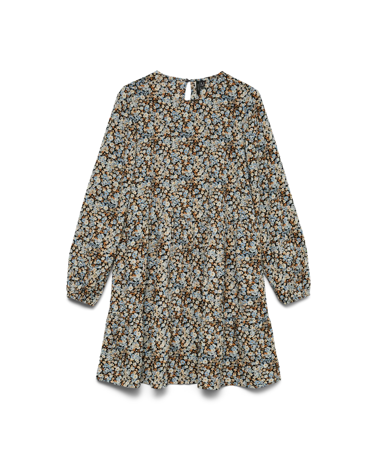 Sort - Black - Vero Moda - Kjole - med blomster - 10315753