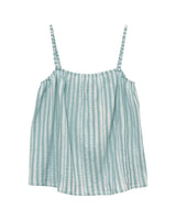 Grøn - Gray Mist - Vero Moda - Top - Striber - 10325860