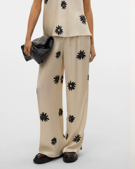 Offwhite - birch - VERO MODA - Bukser - 10328712