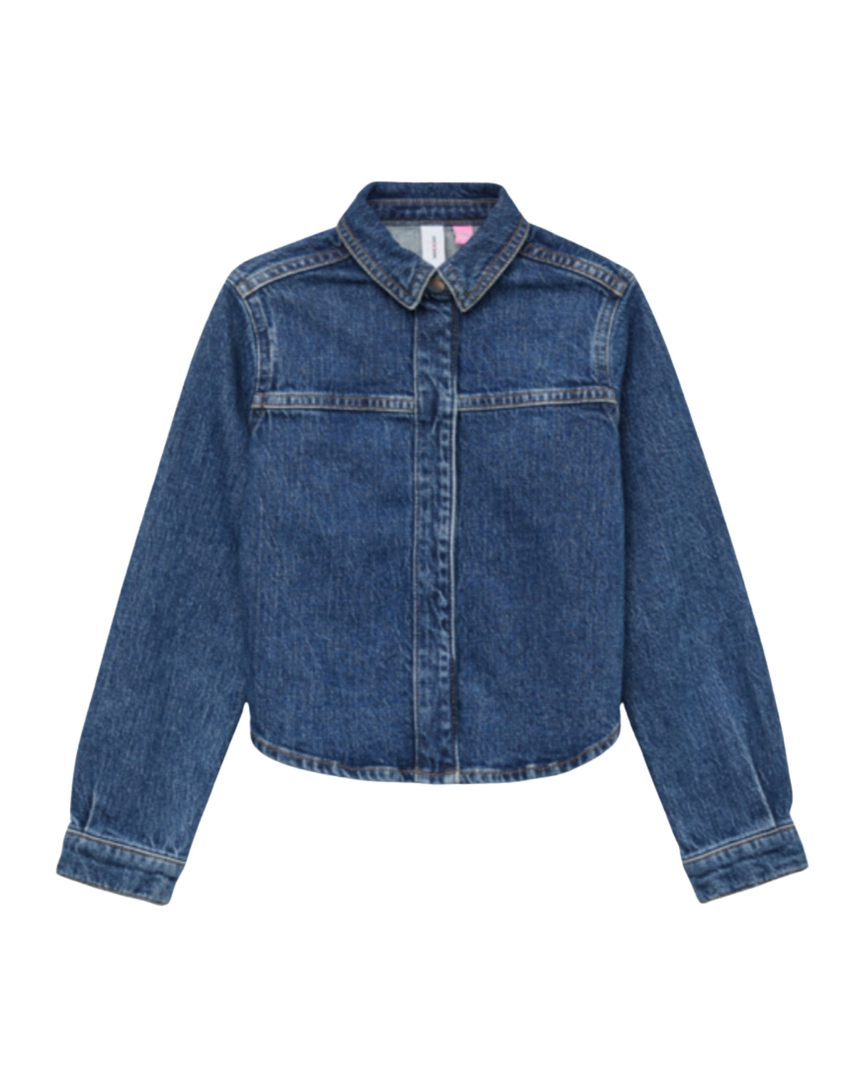 Blå - Medium Blue Denim - Vero Moda Girl - Denim Jakke - 10330802