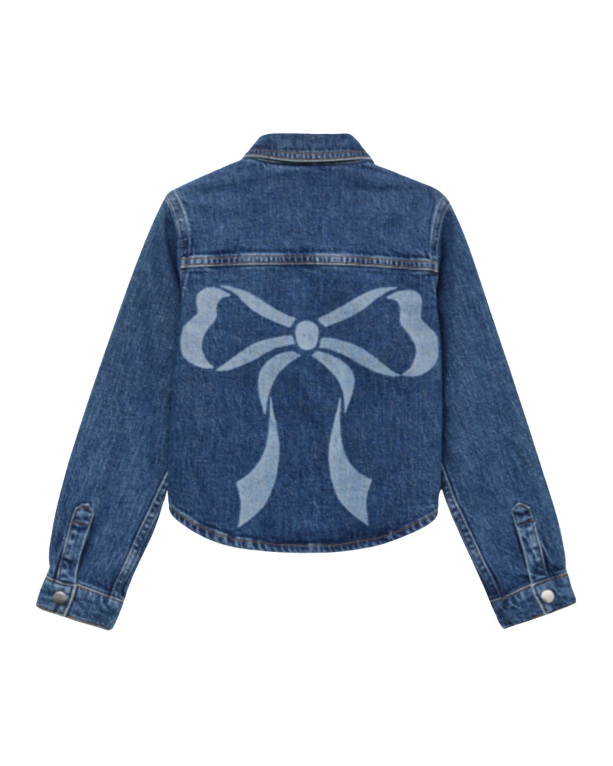 Blå - Medium Blue Denim - Vero Moda Girl - Denim Jakke - 10330802